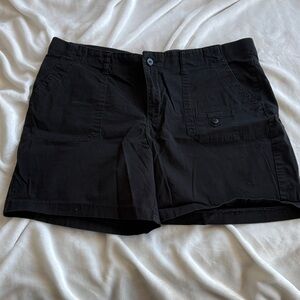 Lee Women's Black Cargo Shorts